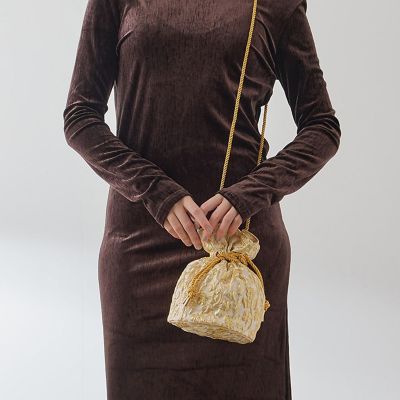 【SALE】VICKY（Women）/ビッキー ジャカード巾着ミニバッグ 39ゴールド系その他 旅行用かばん・バッグ【三越伊勢丹/公式】