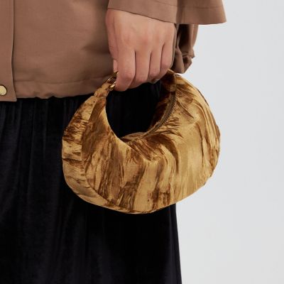 ＜EPOCA (Women)＞クラッシュベロアミニバッグ
