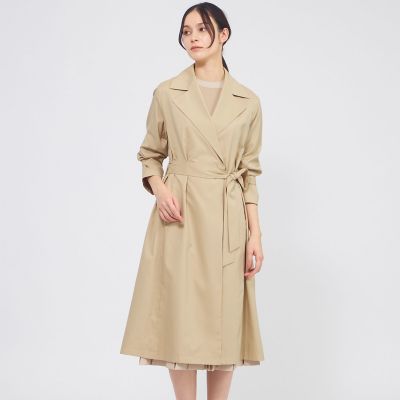 ライトタフタ ベルテッドコート | EPOCA (Women)/エポカ | 三越伊勢丹