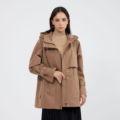 ＜EPOCA (Women)＞ミドルモッズ　フーデッドコート