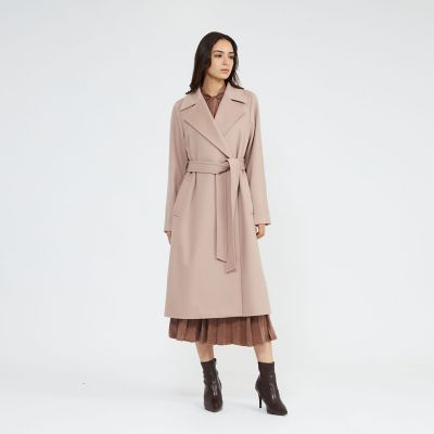 ジーロンラムウール ベルテッドロングコート | EPOCA (Women)/エポカ