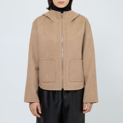 ウールリバーシブルフーディー ショートコート | EPOCA (Women)/エポカ