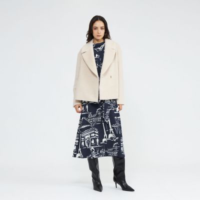 アルパカシャギー ショートコート | EPOCA (Women)/エポカ | 三越