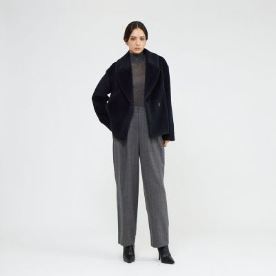 アルパカシャギー ショートコート | EPOCA (Women)/エポカ | 三越