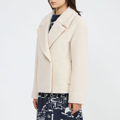 アルパカシャギー ショートコート | EPOCA (Women)/エポカ | 三越