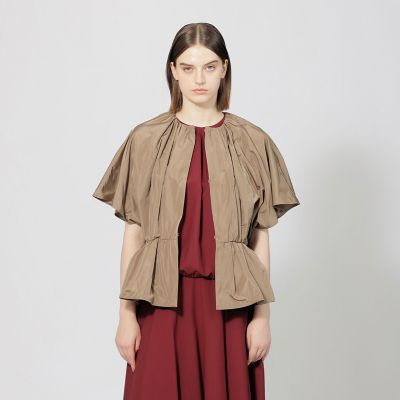 ＜EPOCA (Women)＞ライトメモリータフタ　ショートスリーブジャケット