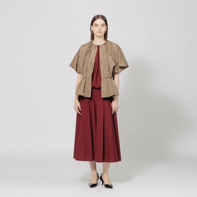 ライトメモリータフタ ショートスリーブジャケット | EPOCA (Women 