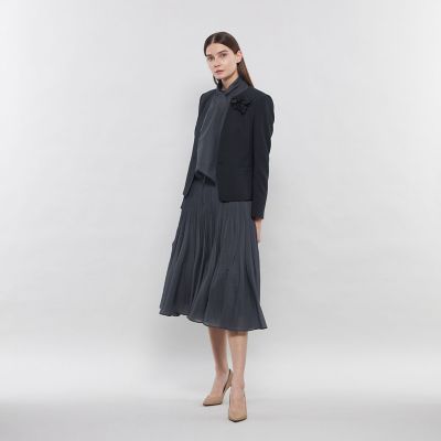 コンパクトダブルクロス ノーカラージャケット | EPOCA (Women)/エポカ