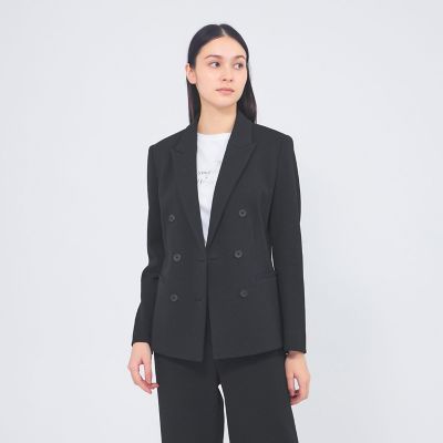 未使用級✨️24SS エポカウォモ ダブルブレストニットジャケット ベージュ 46 24 TWENTY FOUR JACKET】 ダブルブレストジャケット