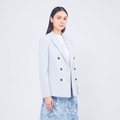 ＜EPOCA (Women)＞【２４　ＴＷＥＮＴＹ　ＦＯＵＲ　ＪＡＣＫＥＴ】　ダブルブレストジャケット