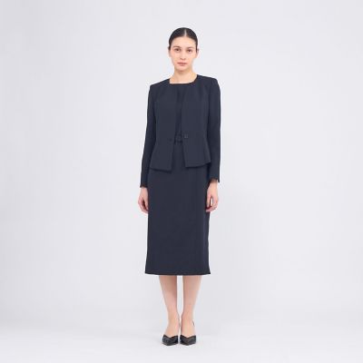 ドライコンフォートツイル ノーカラージャケット | EPOCA (Women