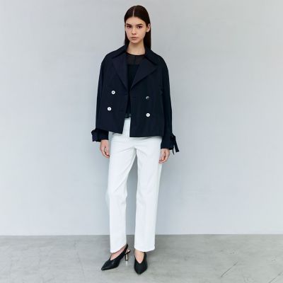 ライトメモリータフタ ショートトレンチコート | EPOCA (Women)/エポカ