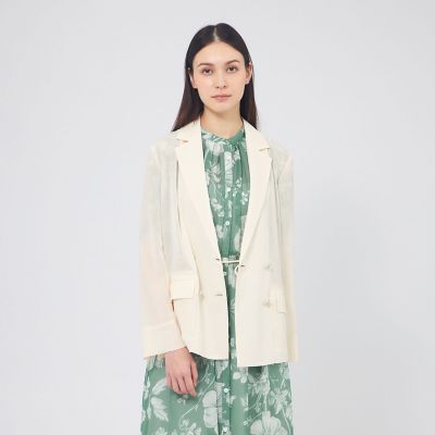 ＜EPOCA (Women)＞トリアセシアースラブ　ダブルブレストジャケット