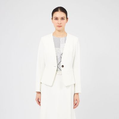 Heritage Classic ノーカラージャケット 38 24 TWENTY FOUR JACKET COOL】 ノーカラー
