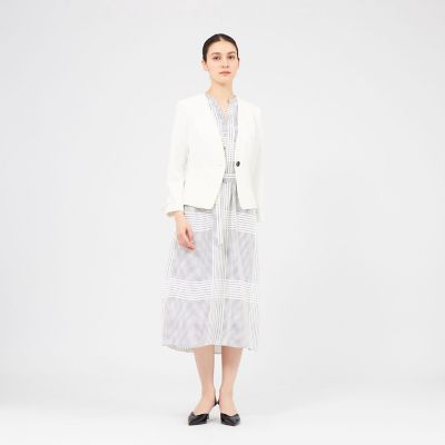 24 TWENTY FOUR JACKET COOL】 ノーカラー