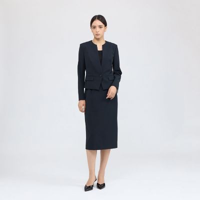クリーンストレッチ ノーカラージャケット | EPOCA (Women)/エポカ