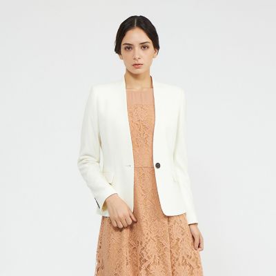 ＜EPOCA (Women)＞ストレッチフランネル　Ｖカラージャケット