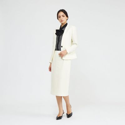 ストレッチフランネル Vカラージャケット | EPOCA (Women)/エポカ