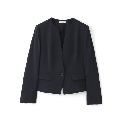 WEB＆一部店舗限定】 クリーンストレッチ ノーカラージャケット