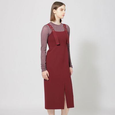 ＜EPOCA (Women)＞レーヨンポリエステルストレッチ　ニットジャンパースカート