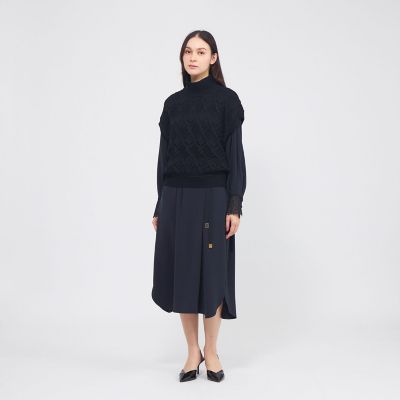 パウダリーダブルクロス レースコンビワンピース | EPOCA (Women