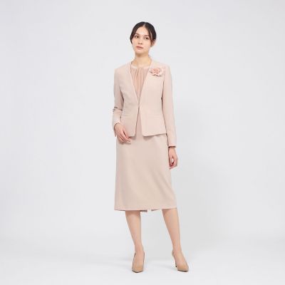 コンパクトダブルクロス シフォンコンビドレス | EPOCA (Women)/エポカ