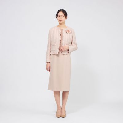 コンパクトダブルクロス シフォンコンビドレス | EPOCA (Women)/エポカ