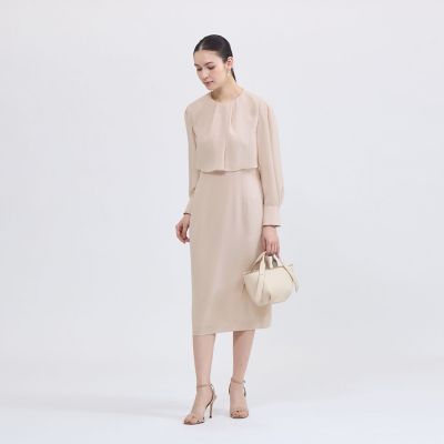 シフォンレイヤードドレス | EPOCA (Women)/エポカ | 三越伊勢丹