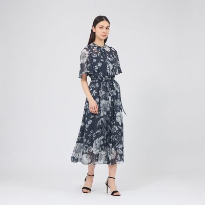 シアーフローラルプリント シャーリングワンピース | EPOCA (Women