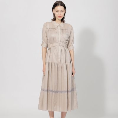 ＜EPOCA (Women)＞ライトコットン　シャツドレス