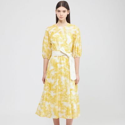 ＜EPOCA (Women)＞トワルドジュイプリント　フレアドレス