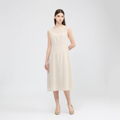 エポカ⭐︎シアー切り替えワンピース シアーデザインワンピース デコルテシアー 40 ハイツイストボイル シアードレス | EPOCA (Women)/エポカ | 三越