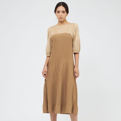 ＜EPOCA (Women)＞ドライポリエステル　ニットコンビドレス