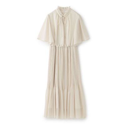EPOCA ドライジョーゼット プリーツワンピース 38サイズS ドライジョーゼット プリーツワンピース | EPOCA (Women)/エポカ