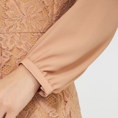 aika7512様* 【極美品】エポカ レースコンビ ノースリーブワンピース リバーレースコンビ フレアドレス | EPOCA (Women)/エポカ | 三越