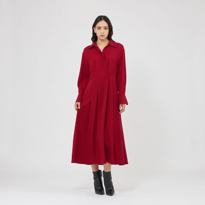 ウールビエラ カシュクールシャツドレス | EPOCA (Women)/エポカ 