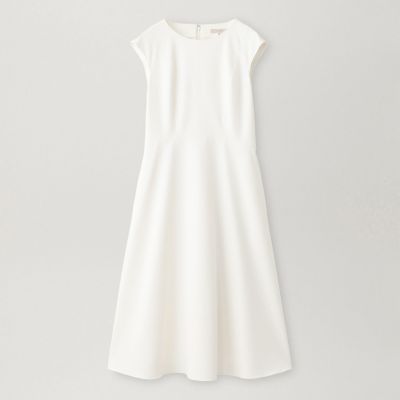 美品✨　エポカ　クリーンストレッチフレアドレス　UVカット　手洗い可　24SS クリーンストレッチ フレアドレス | EPOCA (Women)/エポカ | 三越