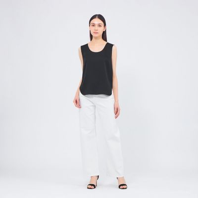 バックサテンジョーゼット タンクトップブラウス | EPOCA (Women