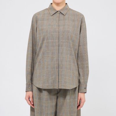 グレンチェックストレッチ ツインシャツ | EPOCA (Women)/エポカ