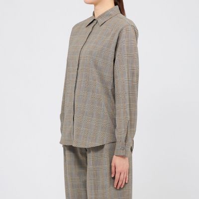 グレンチェックストレッチ ツインシャツ | EPOCA (Women)/エポカ