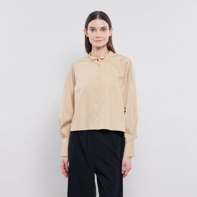 ＜EPOCA (Women)＞スビンタイプライター　ウィングカラーシャツ