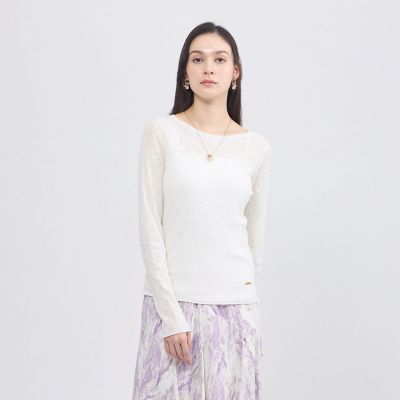 ＜EPOCA (Women)＞シアースラブニットプルオーバー