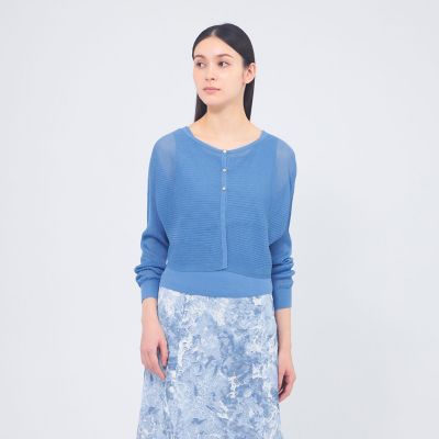 ＜EPOCA (Women)＞レイヤードアンサンブルニット