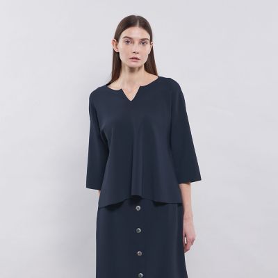 ＜EPOCA (Women)＞【Ｌａ　ｍａｇｌｉａ】　キーネックニットプルオーバー