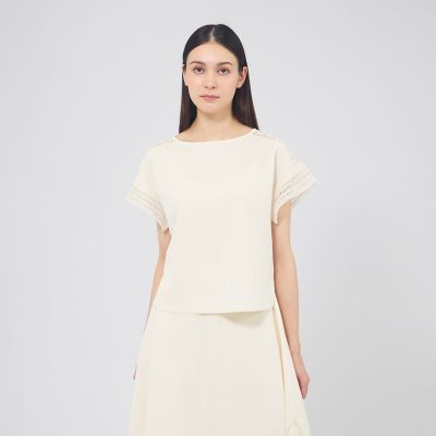 ＜EPOCA (Women)＞コイルレースコンビニット　プルオーバー