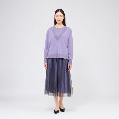 レイヤードVネックニットプルオーバー | EPOCA (Women)/エポカ | 三越