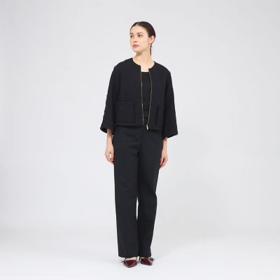ツイーディーニット ジップアップジャケット | EPOCA (Women)/エポカ