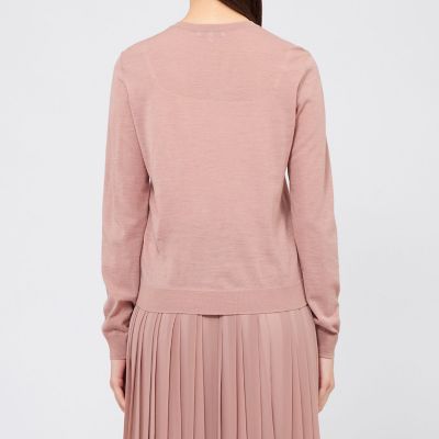 フラワーモチーフニット クルーネックプルオーバー | EPOCA (Women