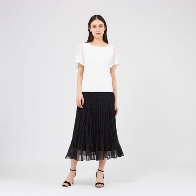 メッシュレイヤードニット 2WAYプルオーバー | EPOCA (Women