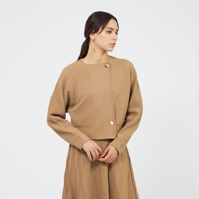 ＜EPOCA (Women)＞ドライポリエステル　ニットカーディガン